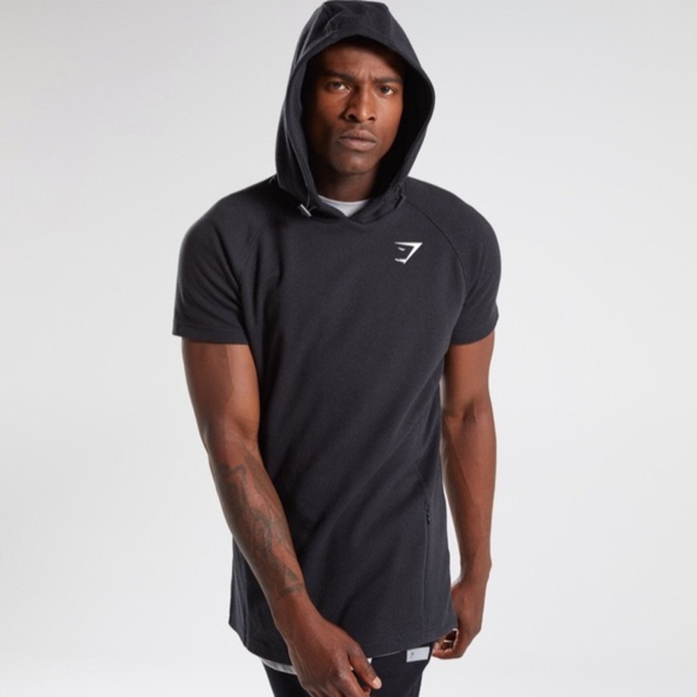 Men’s Gymshark short sleeved hoodie